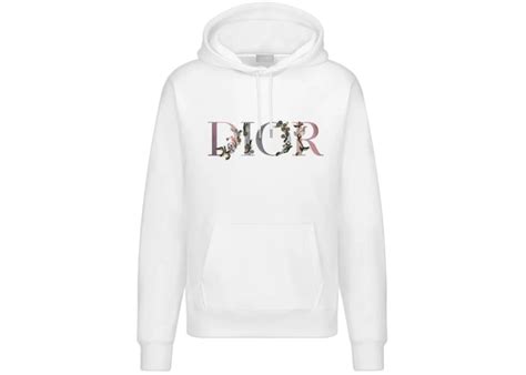 stockx Dior flowers hoodie